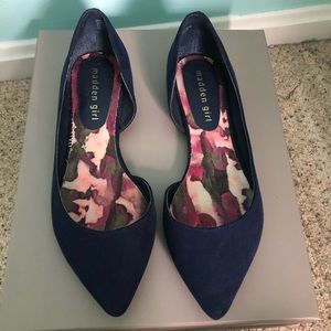 Navy Blue Flats